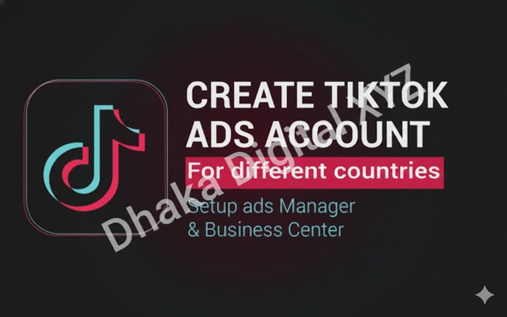 TikTok Ads Account & Business Manager Setup  Any Country, EU VAT-Free