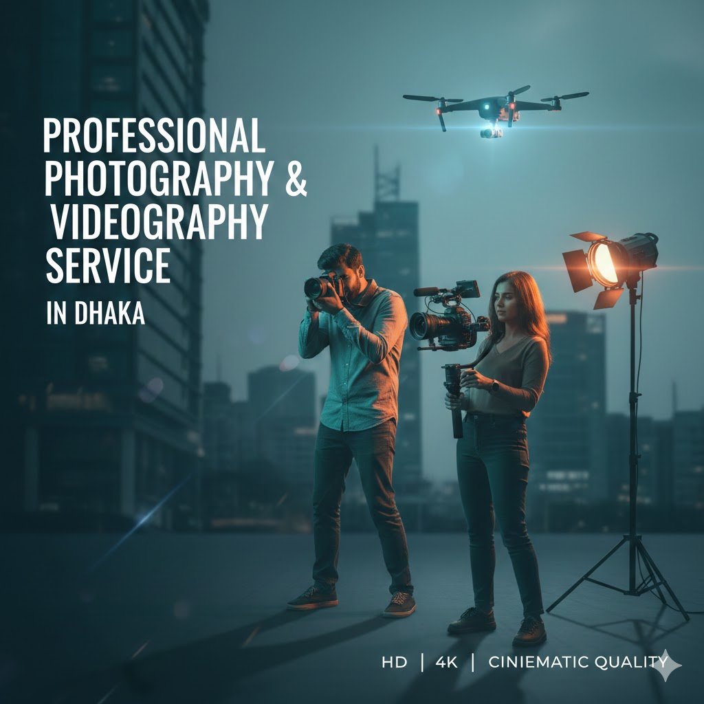 Professional photography videography  service in Dhaka