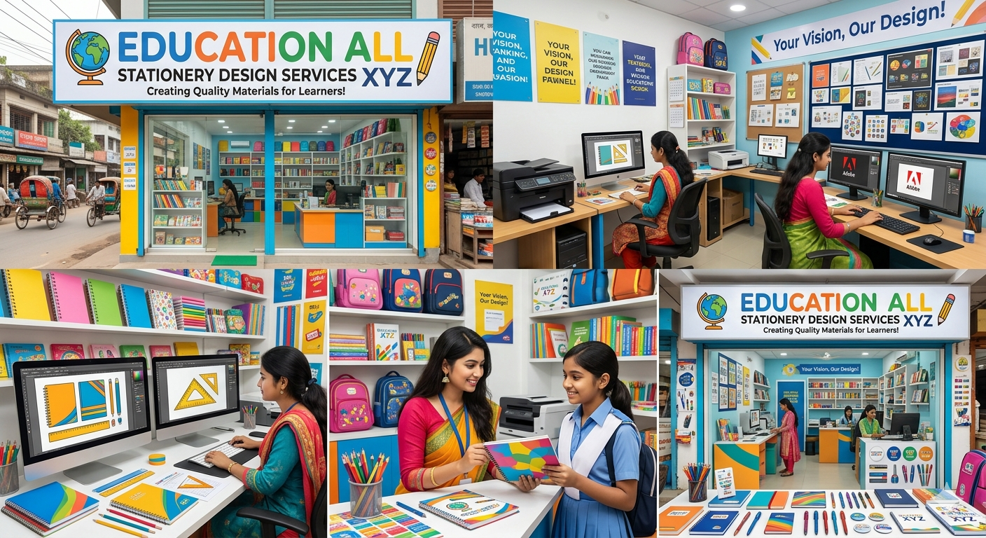 Education All stationery Design Services XYZ