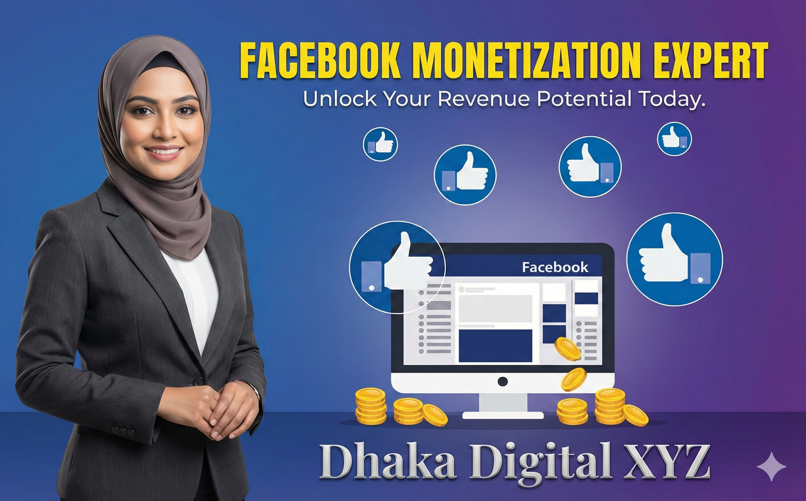 Facebook Monetization (In-Stream Ads) Service | Get Your Page Approved Fast by Studoxyz & DhakaDigitalXYZ