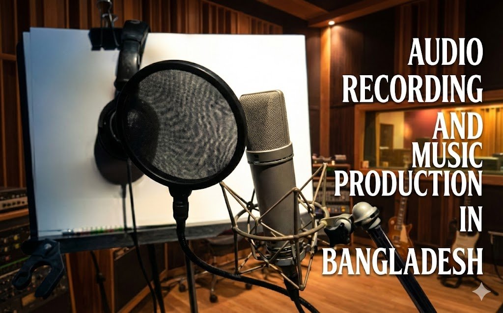 Audio recording and music production in Bangladesh.