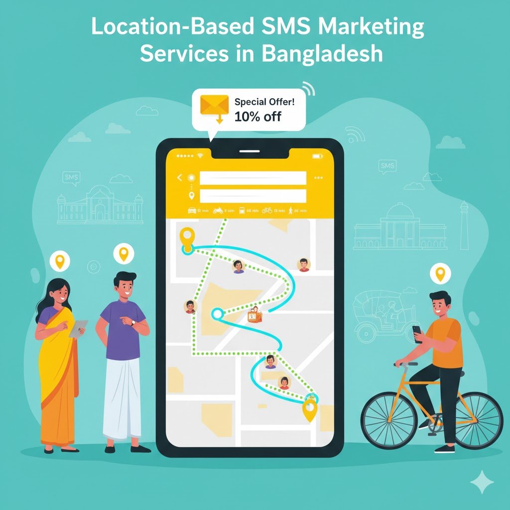 Location-Based SMS Marketing Services in Bangladesh
