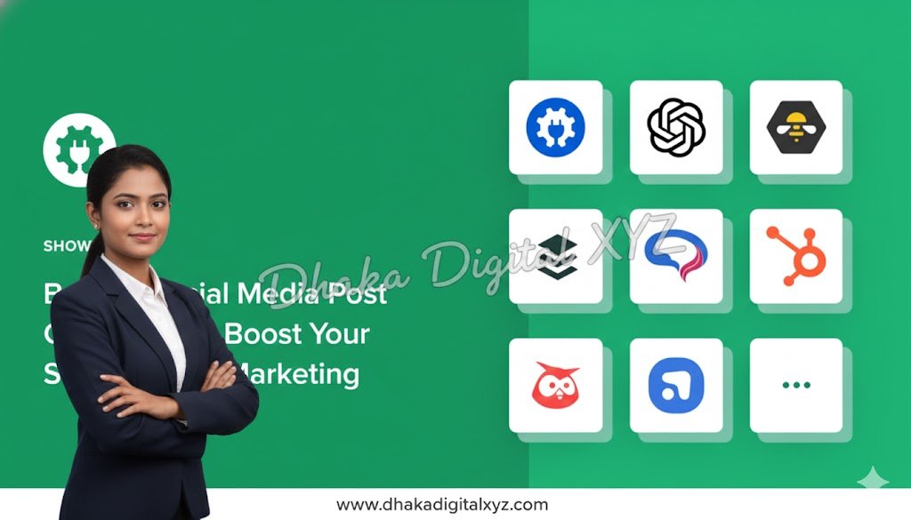 AI Social Media Post Design Dhaka | Studoxyz – DhakaDigitalXYZ