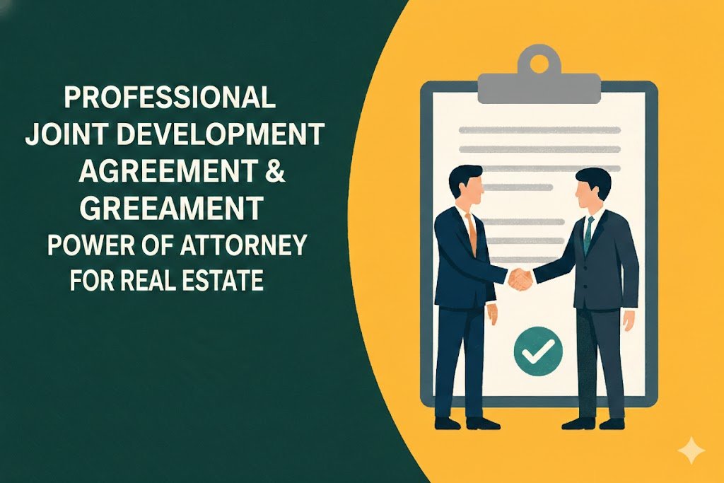 professional Joint Development Agreement and Power of Attorney for Real Estate