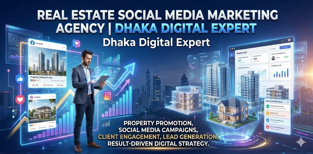 Real Estate Social Media Marketing Agency Dhaka Digital Expert