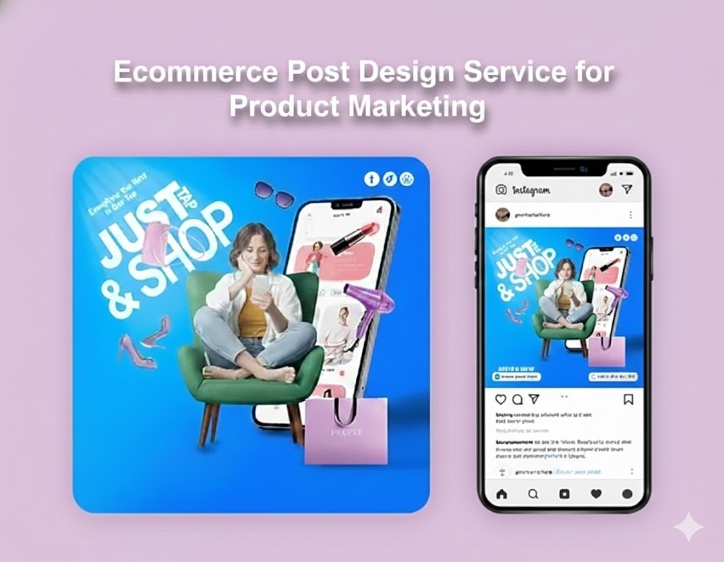 Ecommerce Post Design Service for Product Marketing