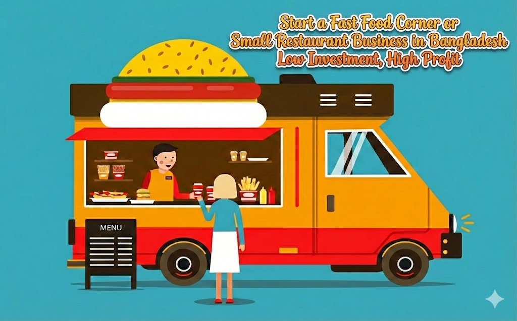 Start a Fast Food Corner or Small Restaurant Business in Bangladesh  Low Investment, High Profit