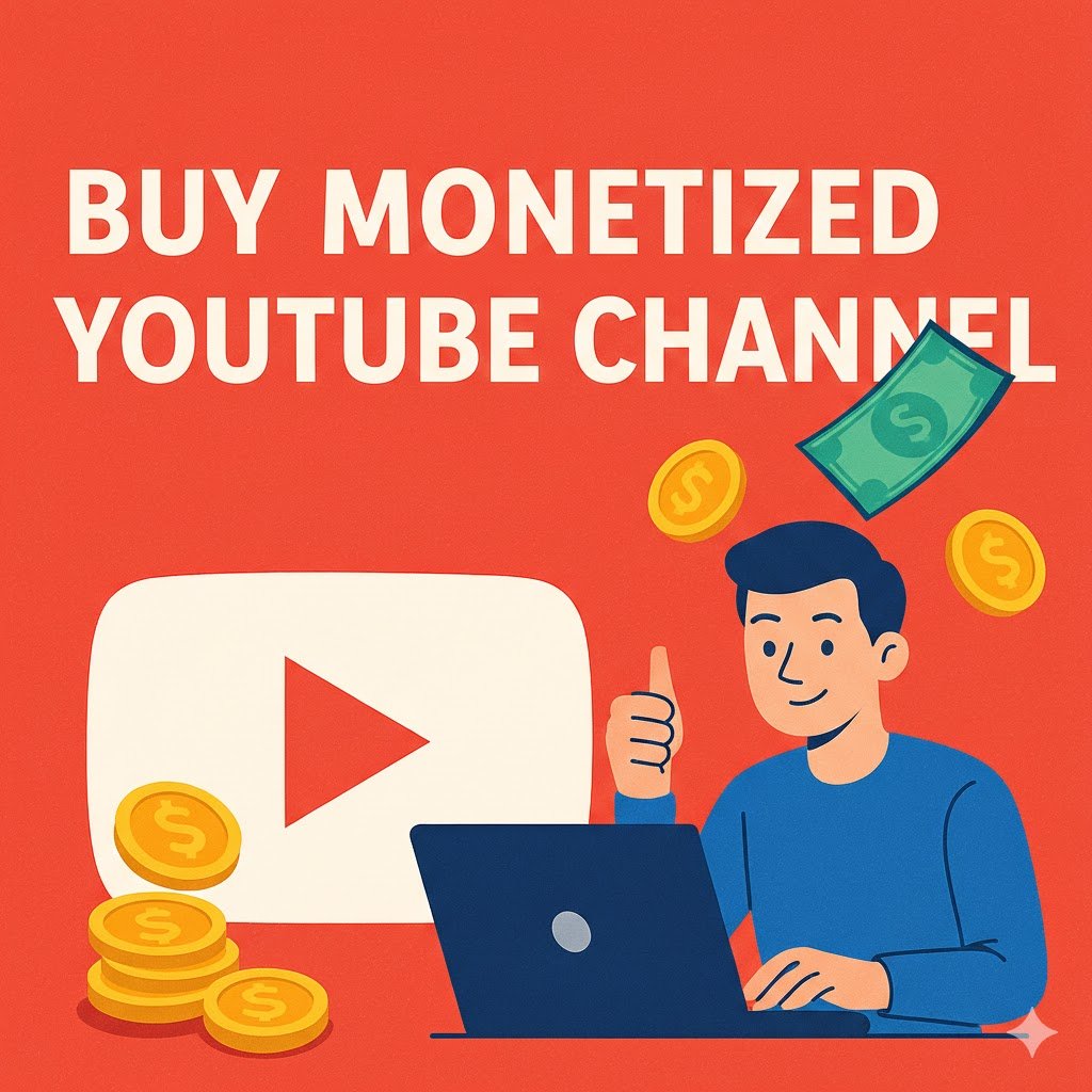 Buy Monetized Youtube Channel