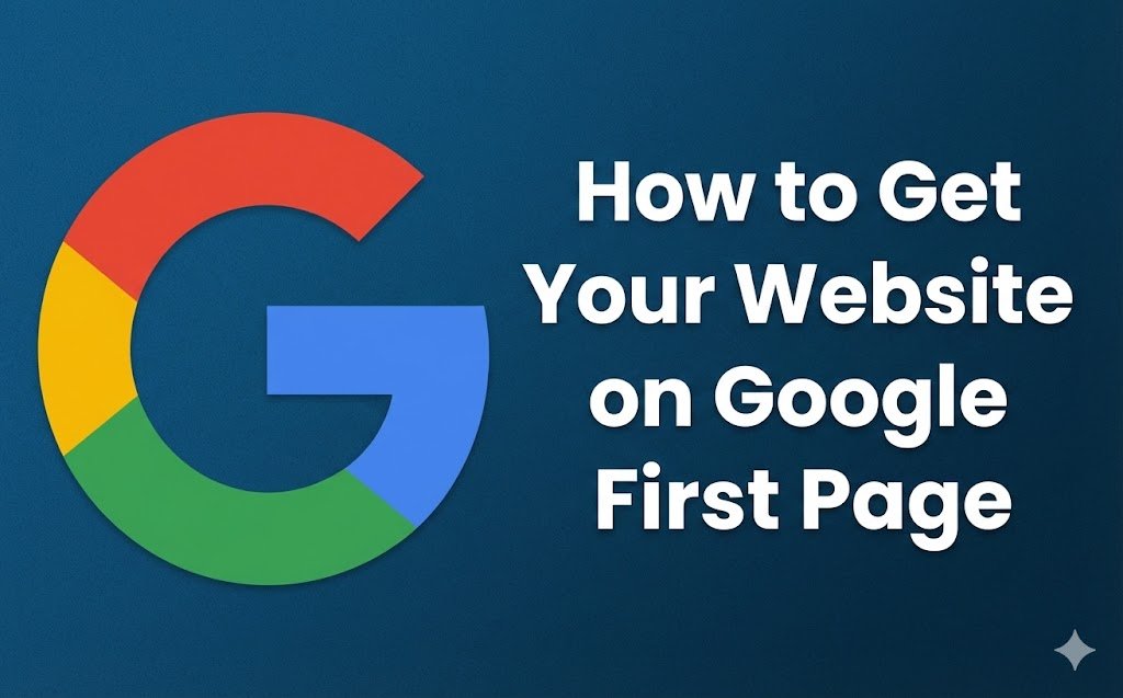 How to Get Your Website on Google First Page