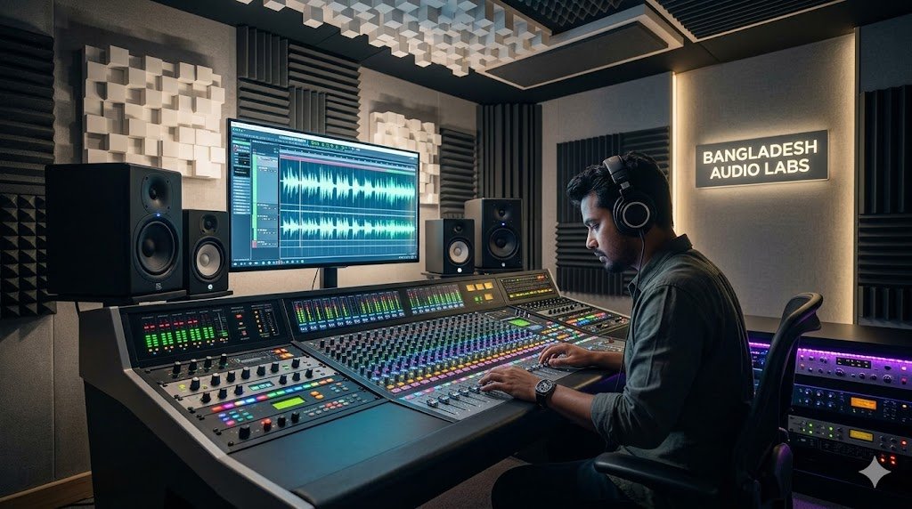 Audio mixing and mastering services in Bangladesh