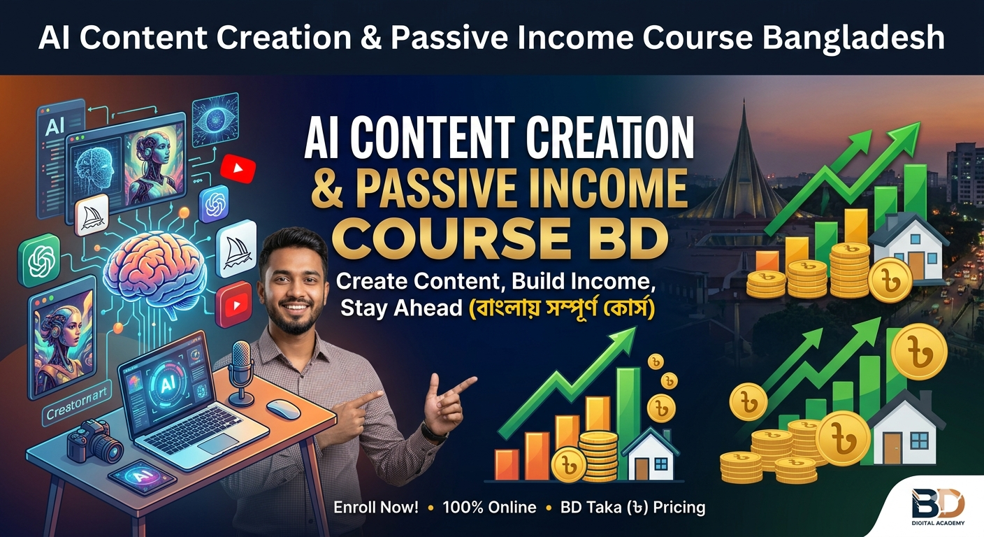 AI Content Creation & Passive Income Course BD