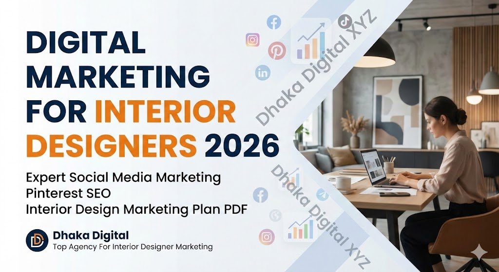 Hire Expert Marketing Agency for Interior Designers 2026 | Dhaka Digital