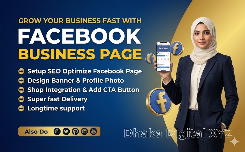 1 Day Live Class  Facebook Page Create and Setup Service in Bangladesh