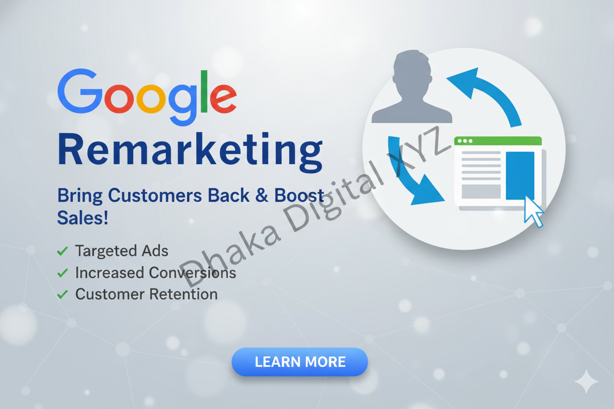 Google Remarketing Campaign Setup & Management Service