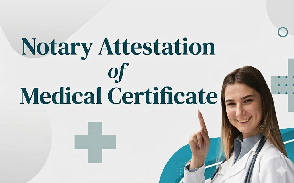 Notary Attestation of Medical Certificate